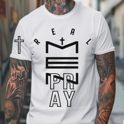 Real Men Pray T-shirt